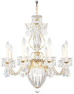 Bagatelle 29"H x 26.5"W 11-Light Crystal Chandelier in Heirloom G