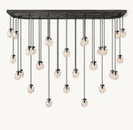 Pearl Rectangular Chandelier 72"