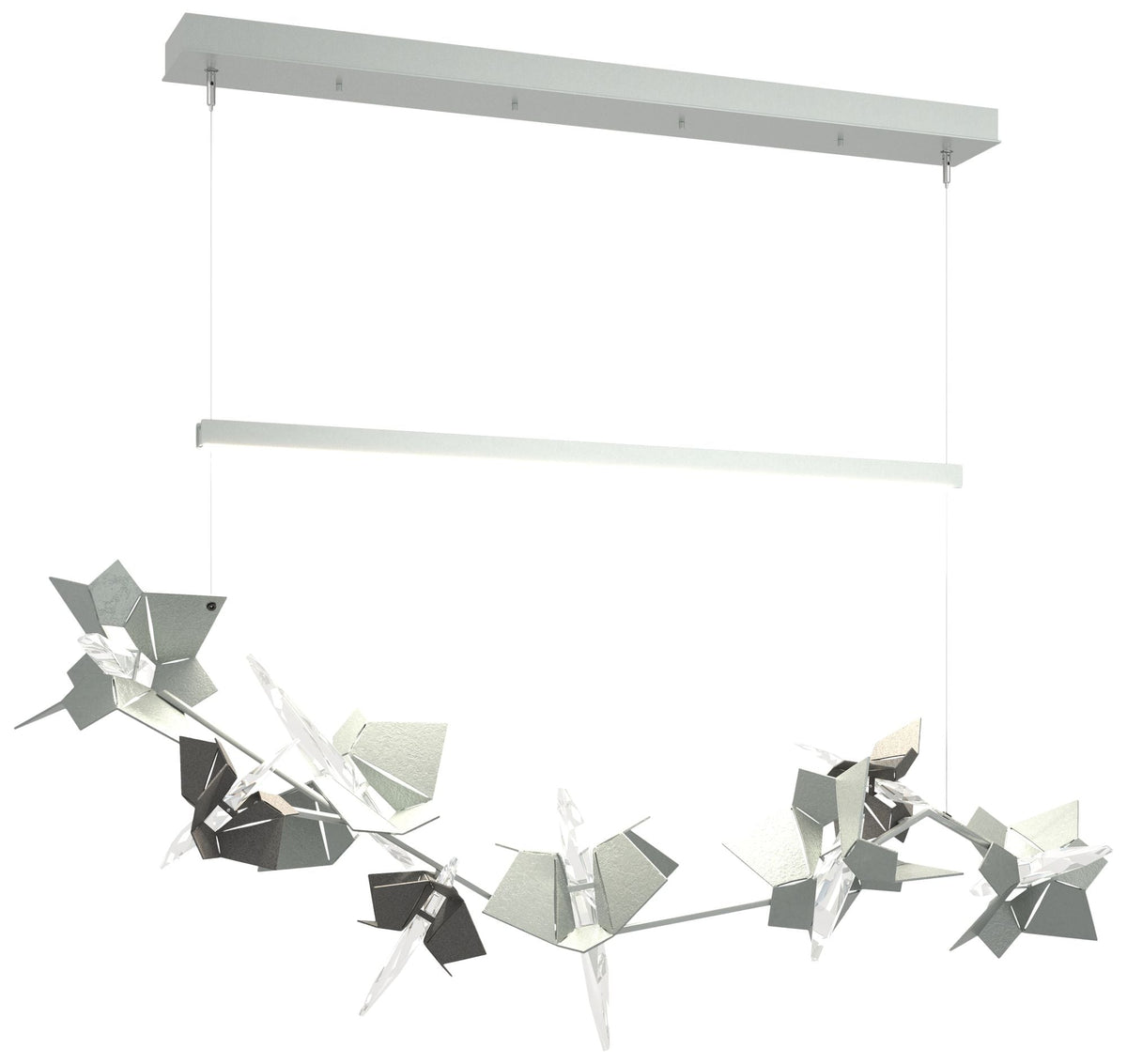 Belladonna 50.3"W Natural Iron AccentedStandard LED Pendant