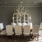 BEVELED ARCS 56" W Round Chandelier