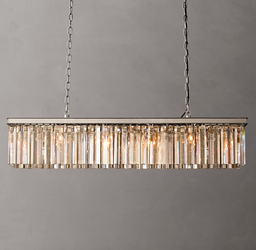 Rhys Rectangular Chandelier 49"