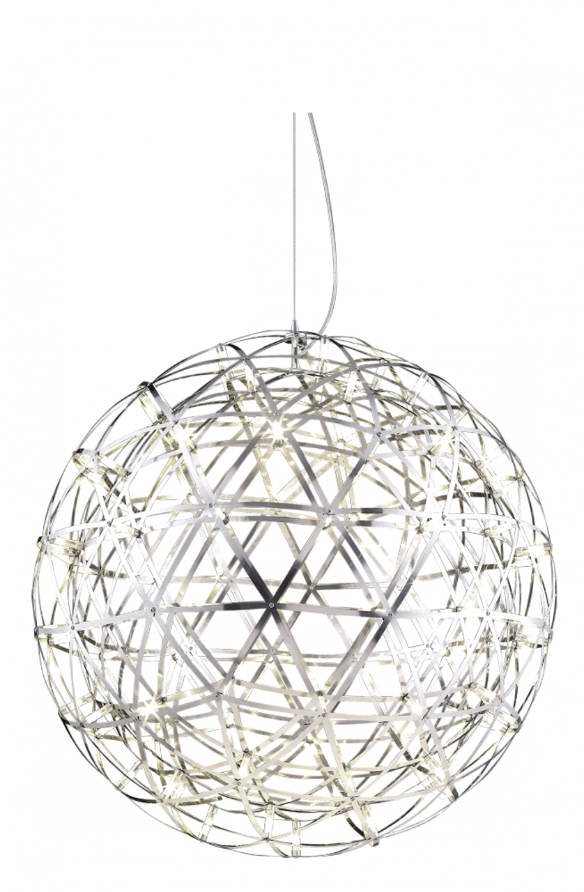 Manhattan Chandelier, 92-Light, LED, Chrome, 24"W (C48624CH 305UKDM)