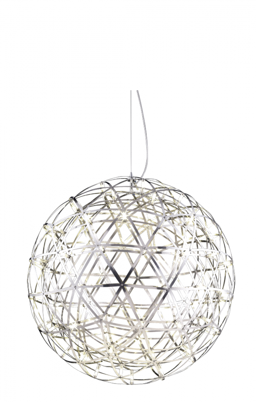 Manhattan Chandelier, 92-Light, LED, Chrome, 24"W (C48624CH 305UKDM)