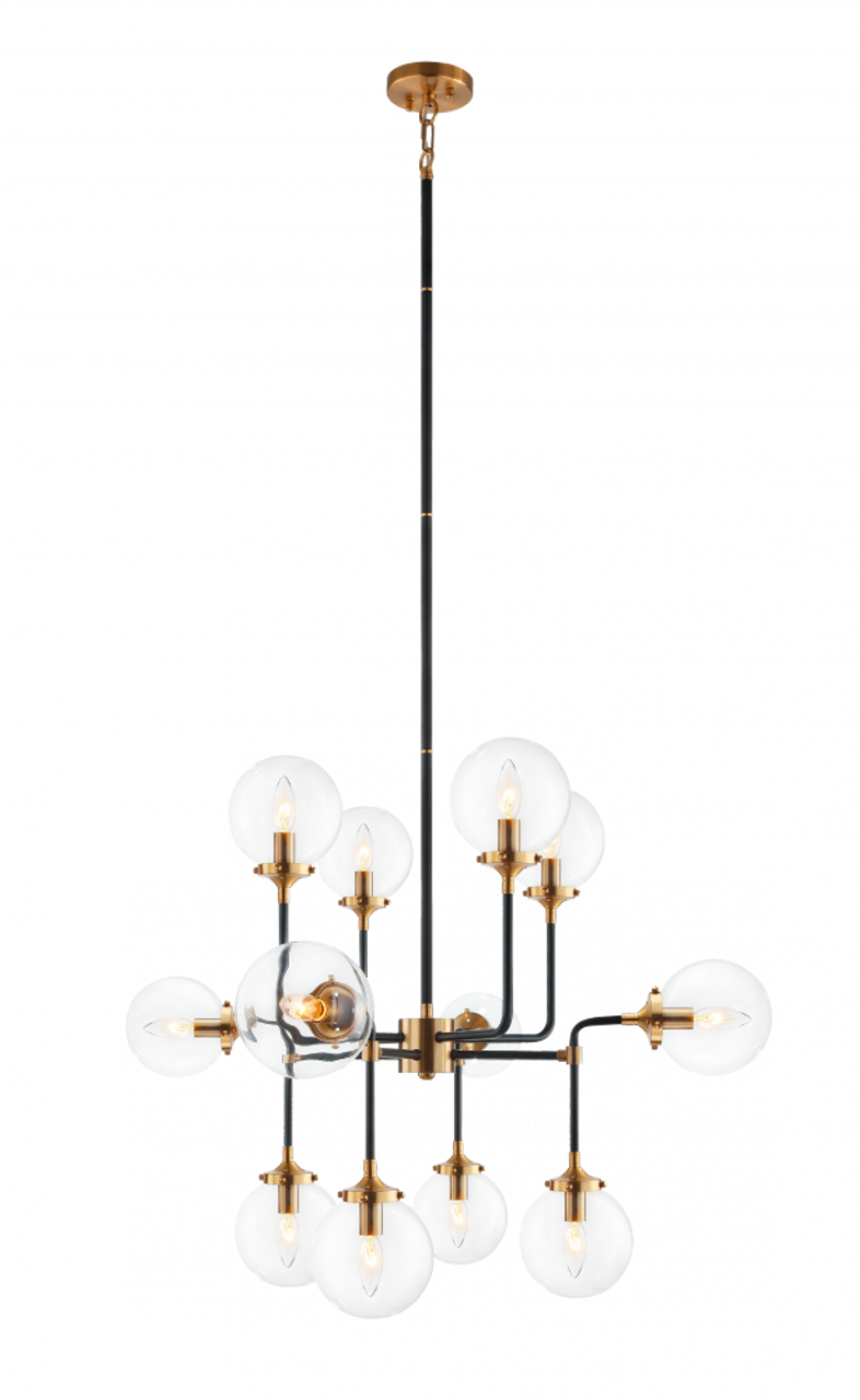 Chute 16 Head LED Multi Pendant