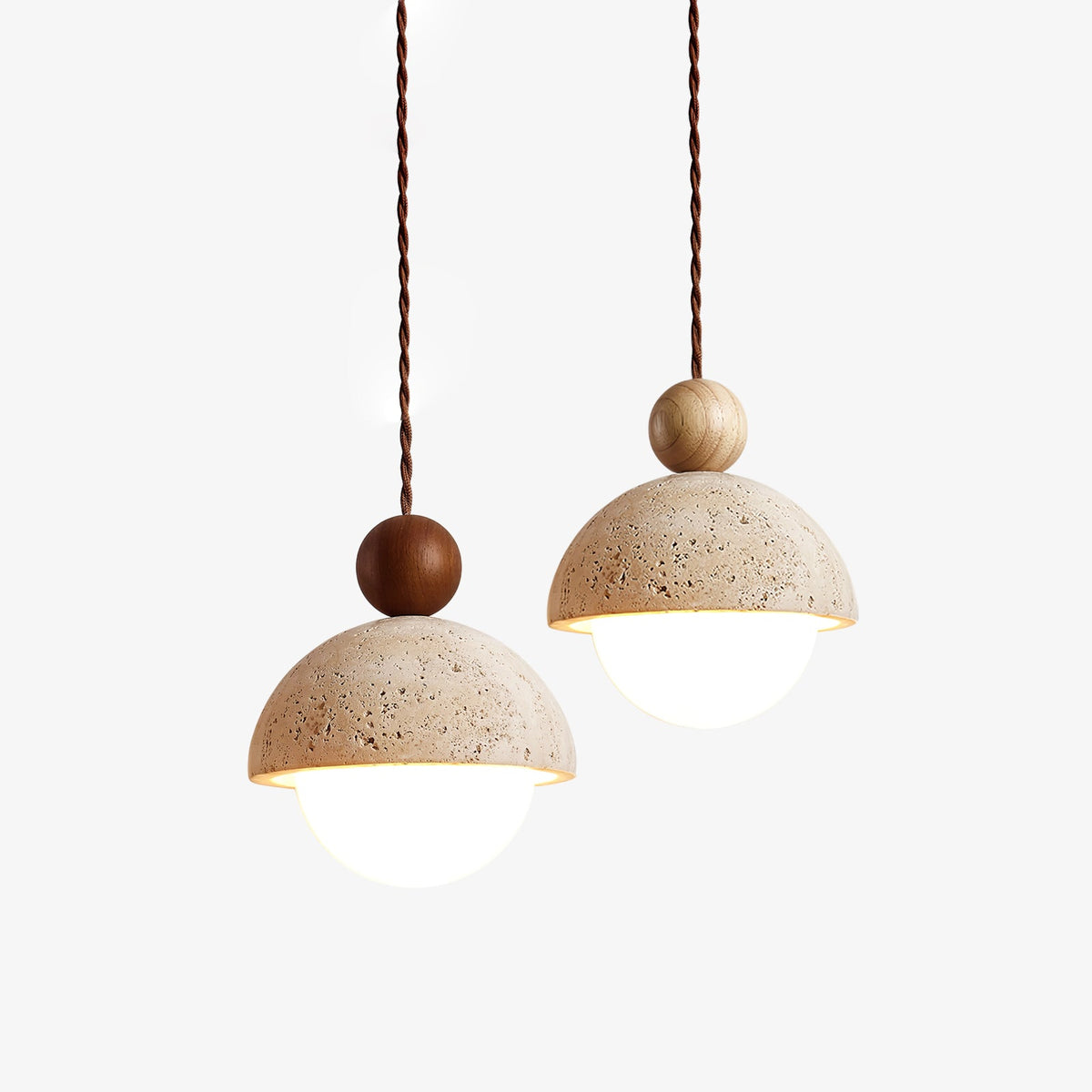 Niva Travertine Pendant Light
