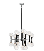 The Bougie Chandelier, 19-Light, Chrome, 29.5"W (C63019CHOP 305UQ8E)