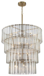 Craftmade Museo 28-Light Chandelier 48628-SB, Satin Brass