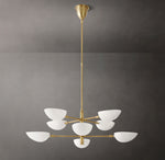 Graphic Chandelier 38"