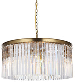 Elegant Lighting Sydney 31.5" Round Crystal Chandelier