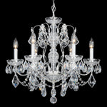 Century Chandelier, 6-Light, Etruscan Gold, Clear Heritage Crystal, 21"W (1705-23 1HPVG1)