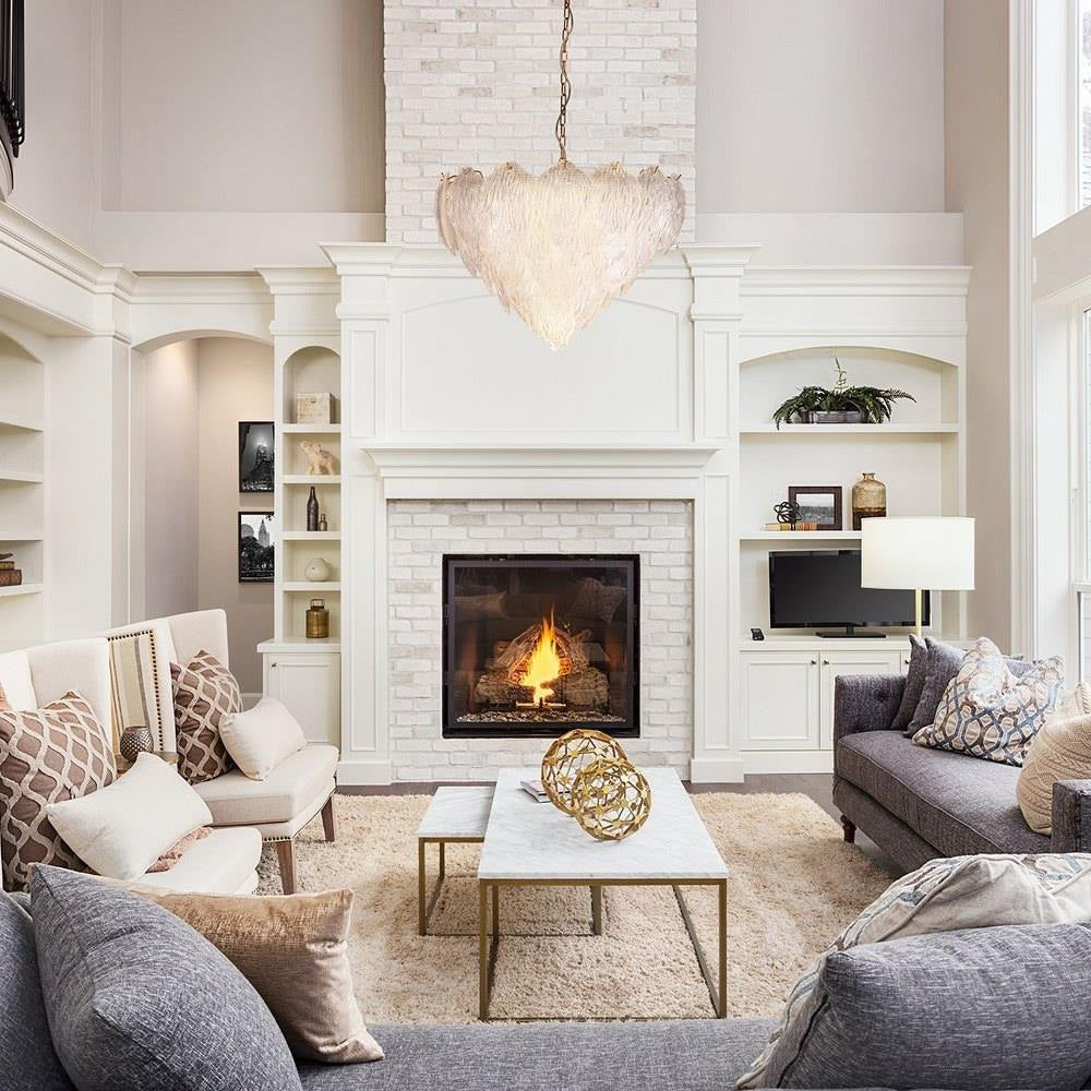 Lucas and McKearn - CH9081-65 - Flambeau Inspired - 10 Light Large Chandelier In Traditional Style-27 Inches Tall and 24 Inches Wide