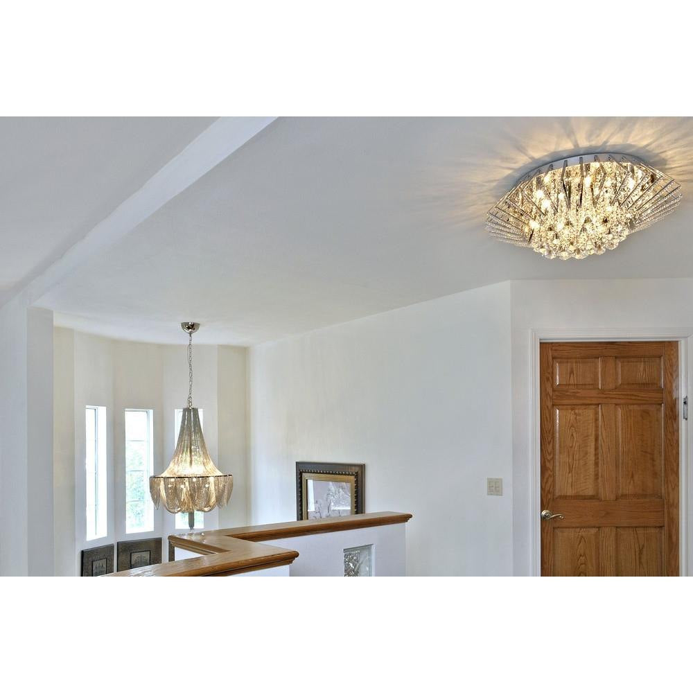 Bailey Street Home - 93-BEL-813014 - Holborn Fields-Twelve Light Chandelier in Modern style-27 Inches wide by 43 inches high