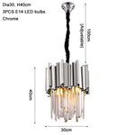 Gio Crystal Kitchen Light Fixture