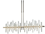 Cityscape 51.9" Wide Large Soft Gold LED Pendant With Sterling