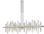 Cityscape 51.9" Wide Large Soft Gold LED Pendant With Vintage Platinum
