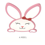 Novelty Bunny LED Flush Mount Ceiling Light for Baby Kids Lighting