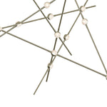 Constellation Aquila 37 1/4"W Satin Nickel LED Chandelier
