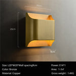 Rame Modern Copper Wall Lights