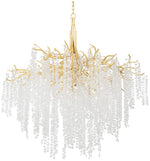 Corbett Genoa 48.75In. Gold Leaf 12 Lt. Chandelier