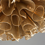 Corbett Lighting Pulse 30.5 Inch 12 LIght Pendant Gold Leaf