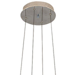 Corbett Nexus 38" Wide Silver Leaf 12-Light LED Chandelier