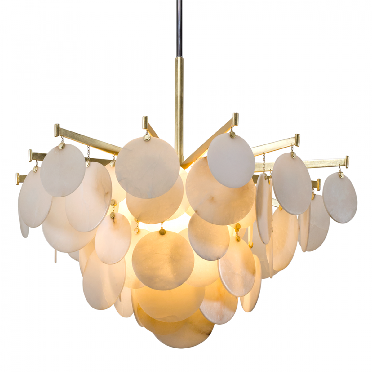 Killiam Pendant, 12-Light, Cavalier Gold, 31"H (7-1957-12-37 ALWKL)