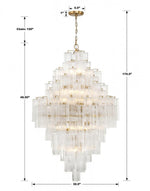 Addis 20 Light Chandelier