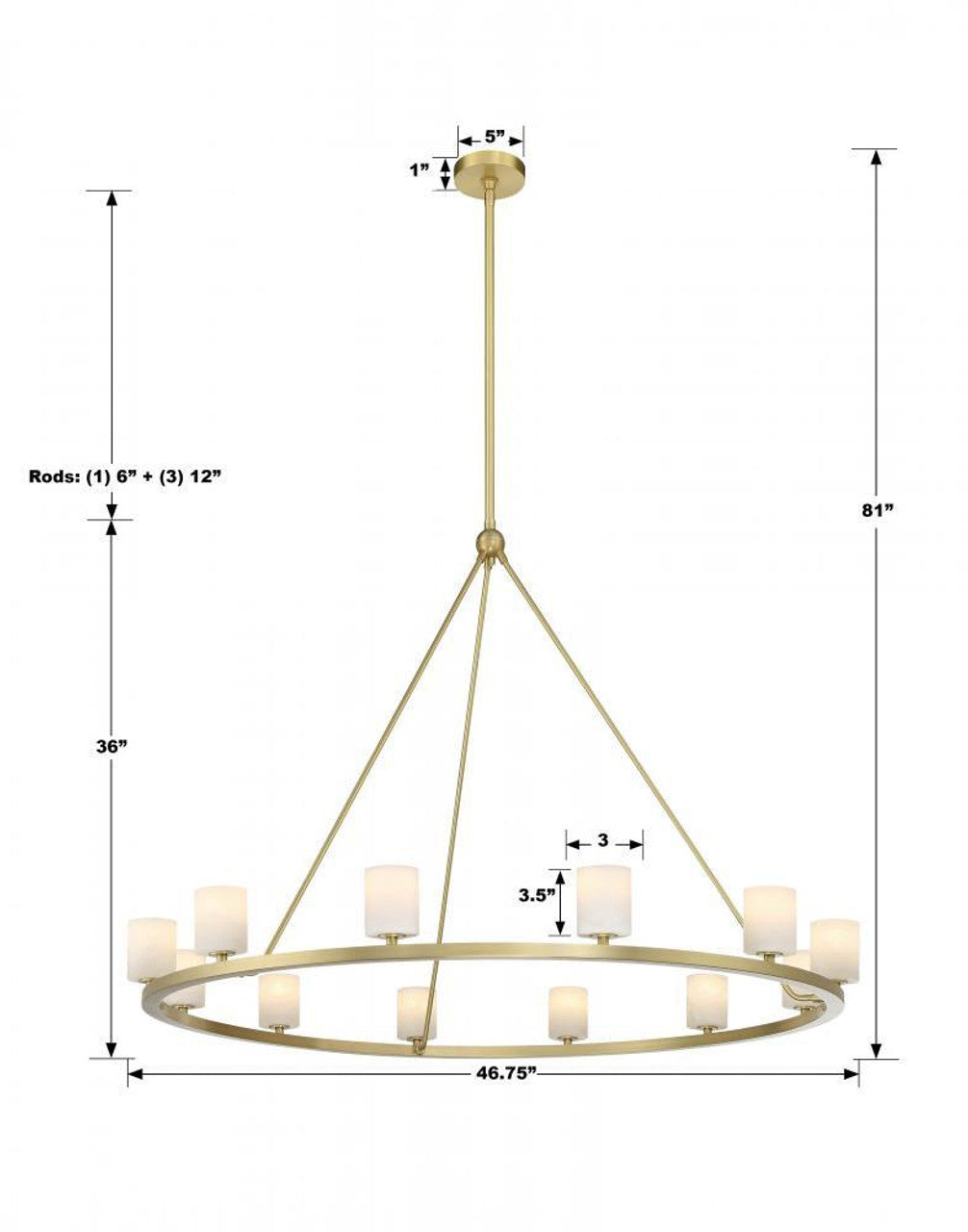 Aragon LED Chandelier