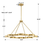 Orson 8 Light Chandelier