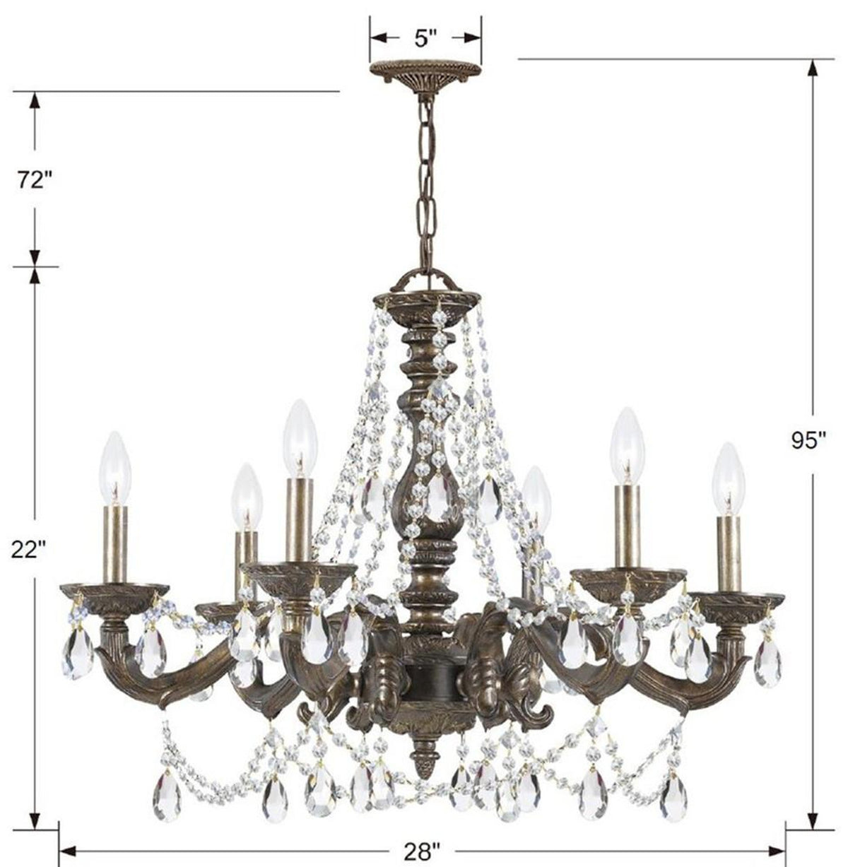 Maria Theresa 13 Light Chandelier