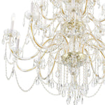 Traditional 25 Light Crystal Chandelier