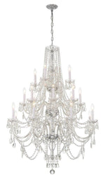Traditional 20 Light Crystal Chandelier