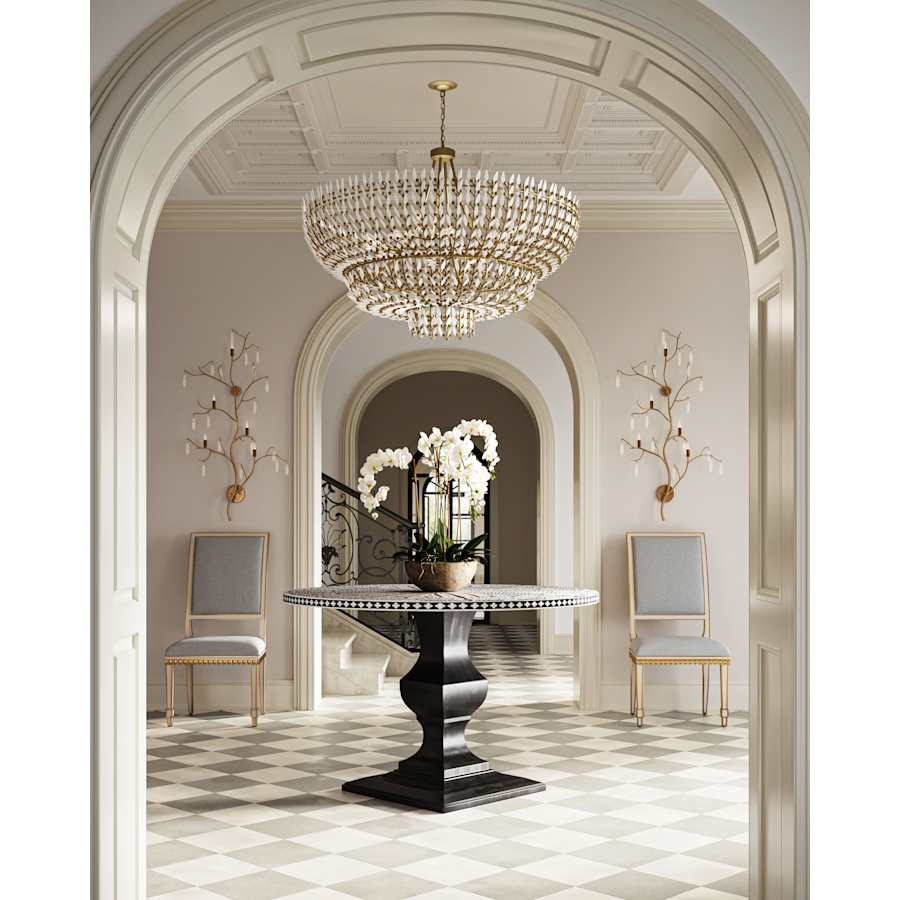 Forest 5 Light 56" Tall Wall Sconce