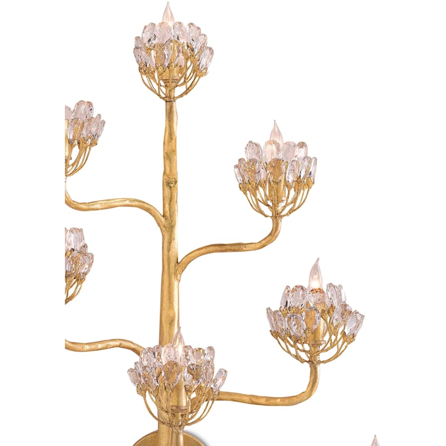 Agave Americana 8 Light 32" Tall Wall Sconce