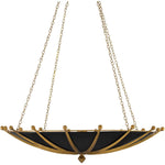 Fontaine 6 Light 41" Wide Wrought Iron Pendant