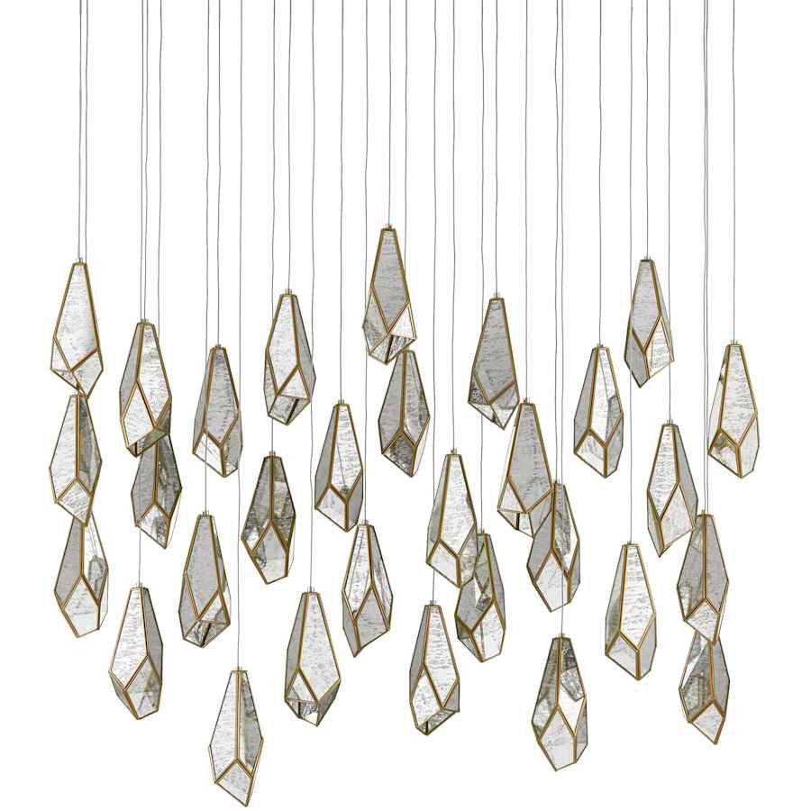 Glace 30 Light 54" Wide Linear Pendant