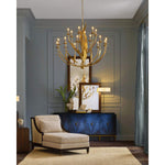 Menefee 18 Light 50" Wide Taper Candle Style Chandelier