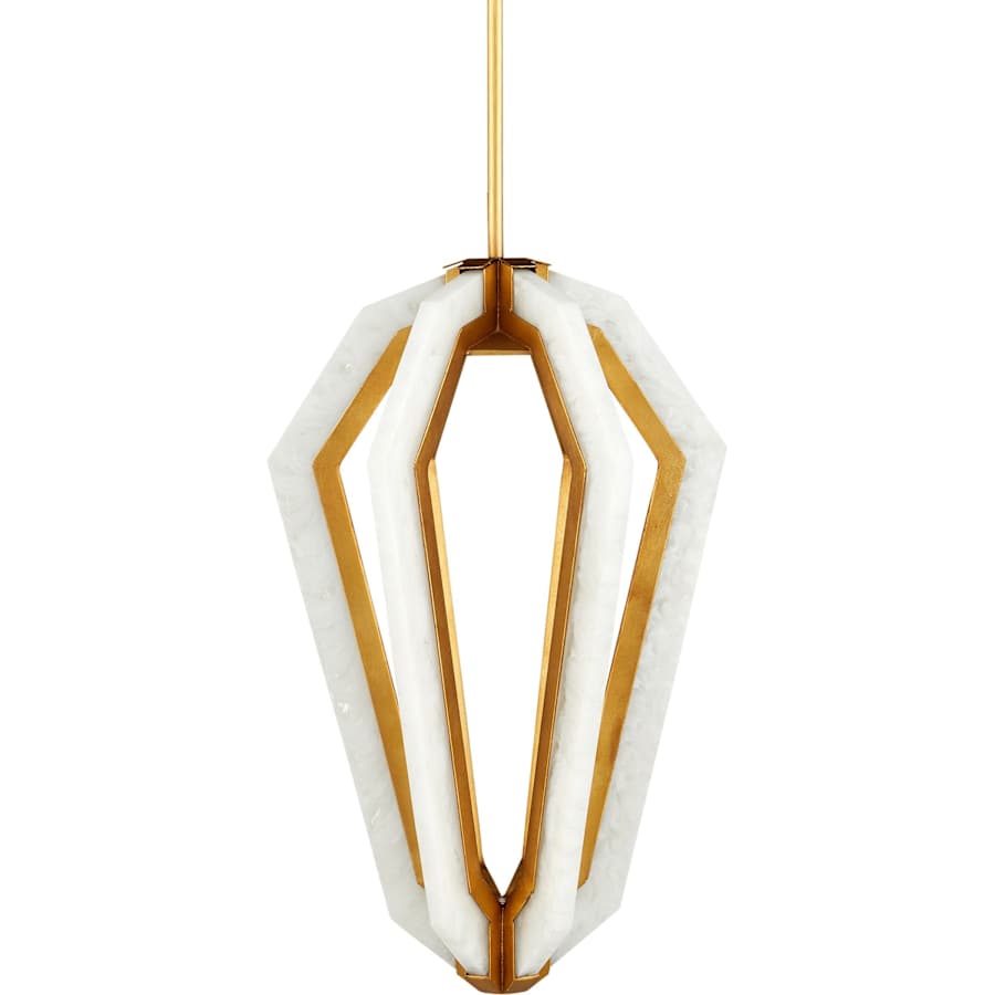 Riviere 6 Light 13" Wide LED Wrought Iron Pendant
