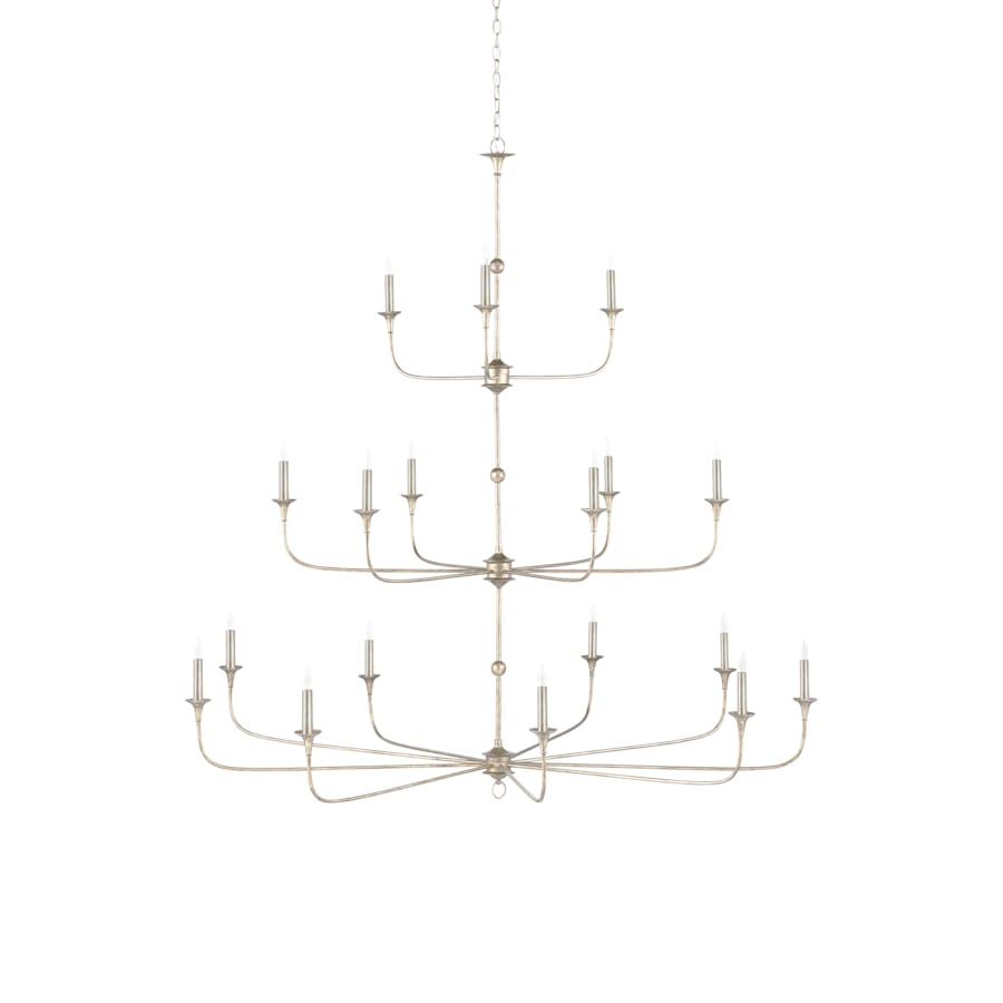 Nottaway 18 Light 60" Wide Wrought Iron Candle Style Chandelier