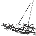 Rainforest 14 Light Linear Chandelier