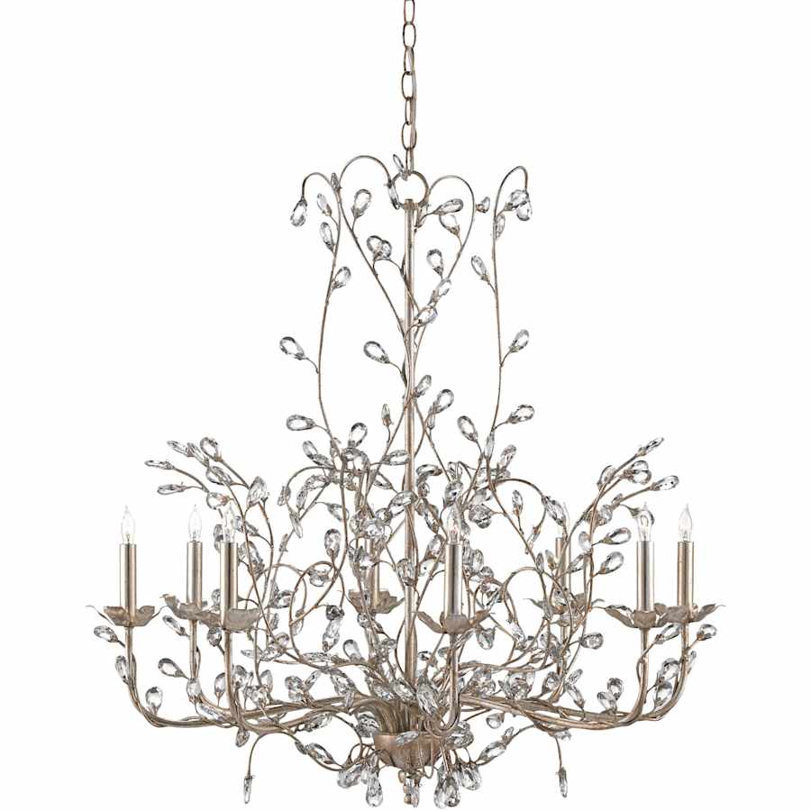 Crystal Bud 8 Light 1 Tier Chandelier