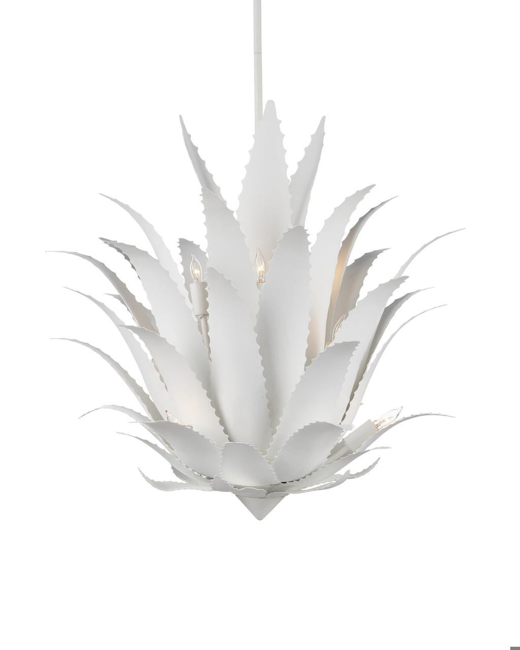 Agave White Chandelier