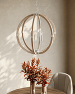 Bastian Sandstone Orb Chandelier