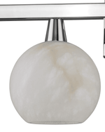 Bombelles Nickel Bath Vanity Light