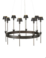 Coterie Bronze Chandelier