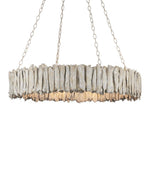 Driftwood Whitewash Ring Chandelier