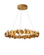 English Oak Chandelier