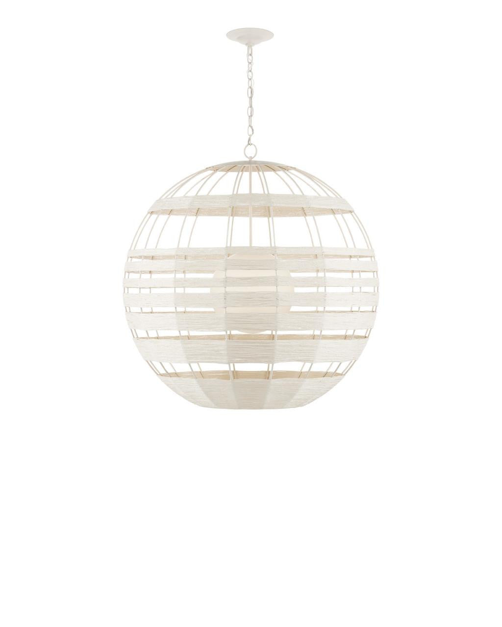 Lapsley White Orb Chandelier