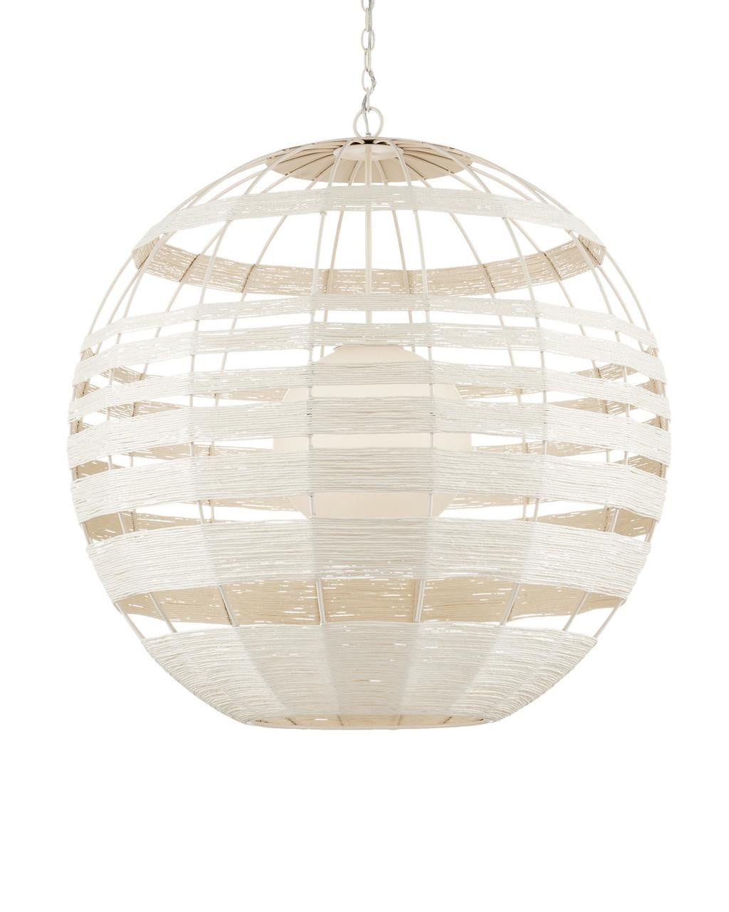 Lapsley White Orb Chandelier