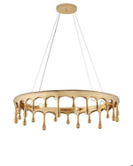 Liquid Gold Chandelier